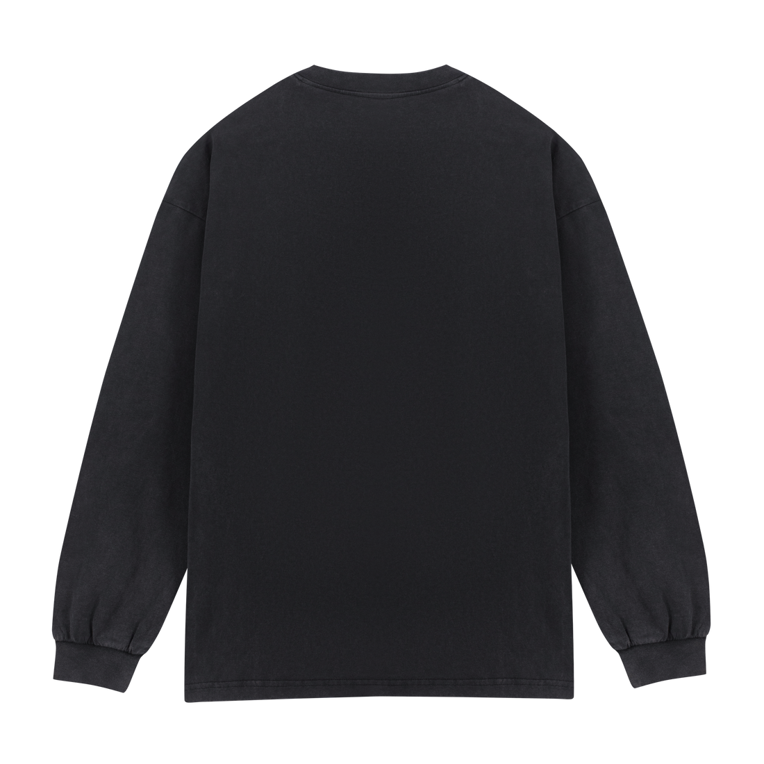 Basic Long Tee in Coal
