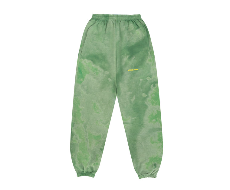 A (FRND) of Mine Sweatpants Grass Green TIE DYE