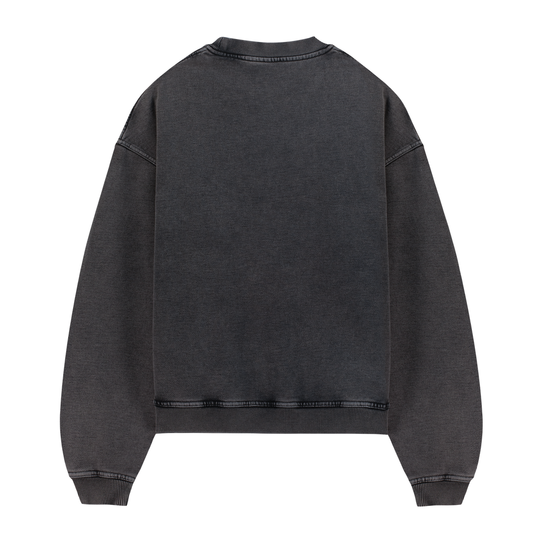 Distressed Sweatshirt in Concrete