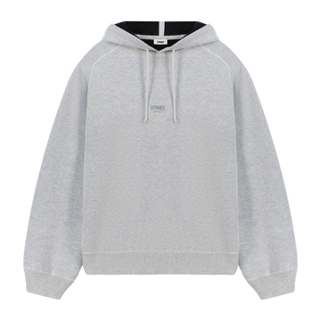 Knit Hoodie in Mist