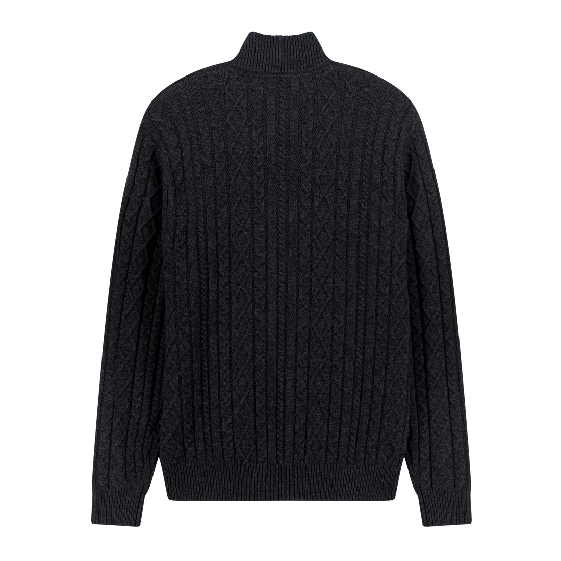 Knit Pullover in Charcoal