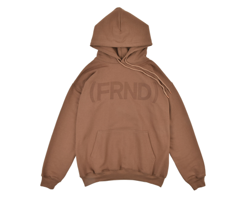 (FRND) Hoodie Brown