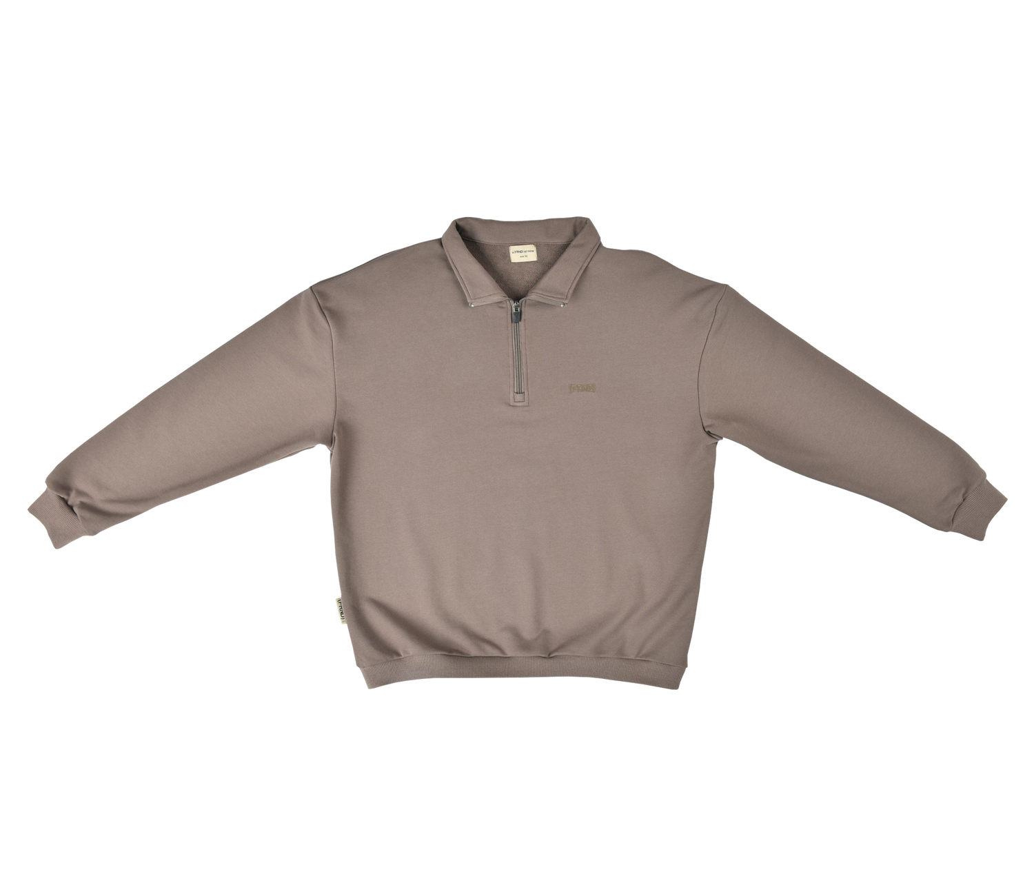 (FRND) Polo Pullover Taupe