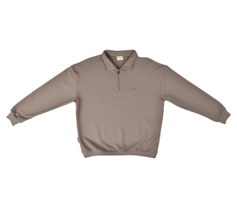 (FRND) Polo Pullover Taupe