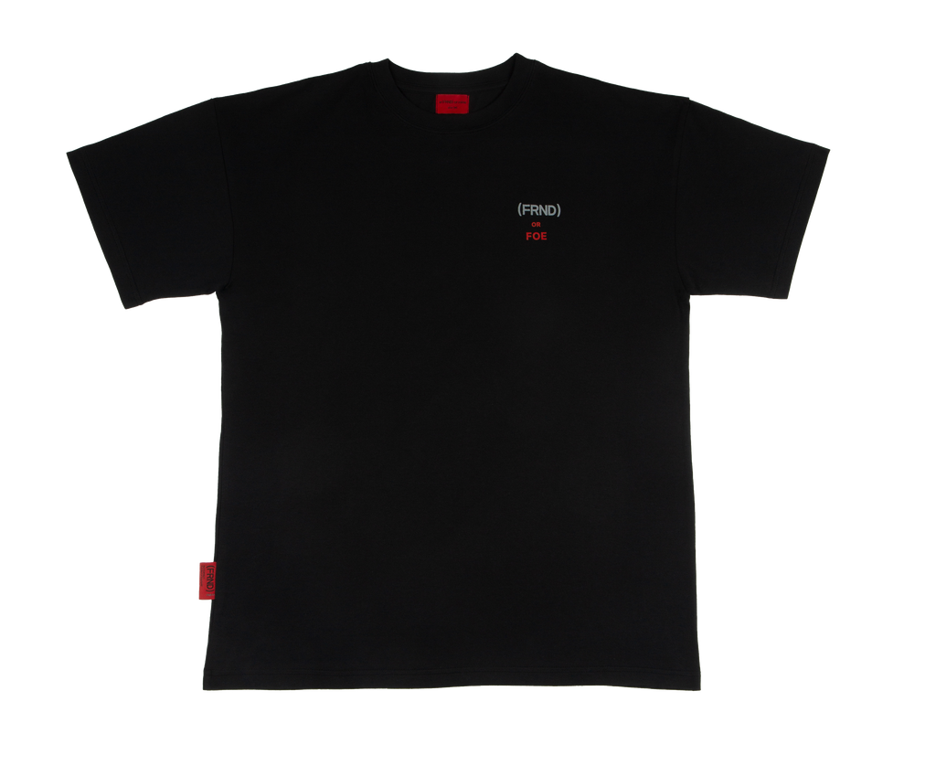 (FRND) or Foe T-shirt Black