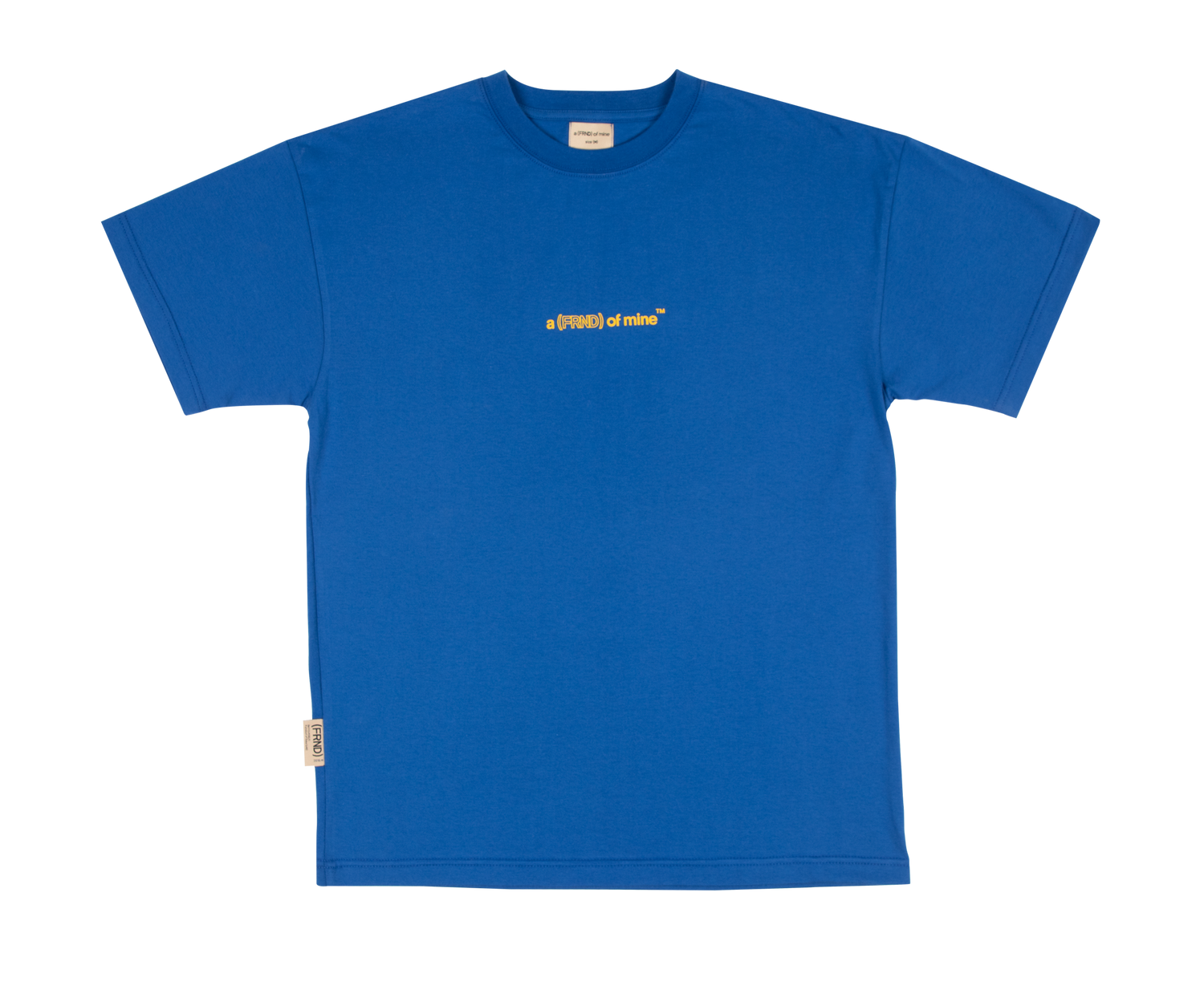 (FRND) Label T-shirt Blue