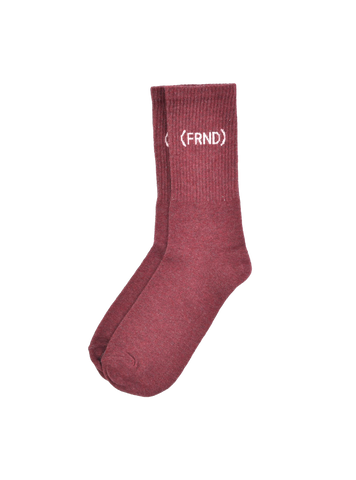 Socks Maroon