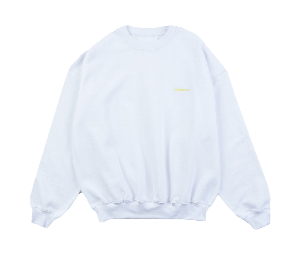 A (FRND) of Mine Sweatshirt White